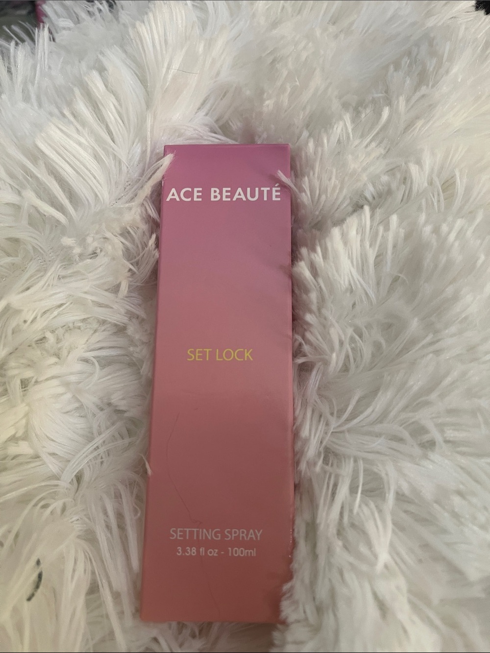 Ace Beauté Set Lock Setting Spray - Rose Pink Packaging